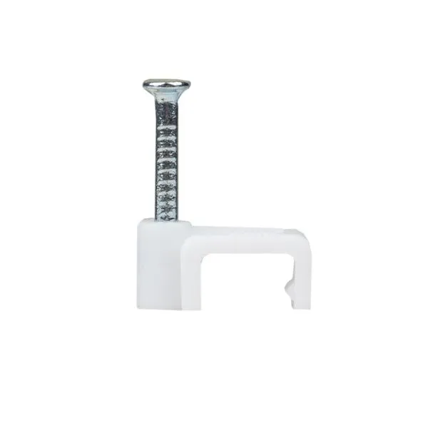 Скоба крепежная квадратная (плоская) (7мм.) (50шт.) EKF - Фото 3