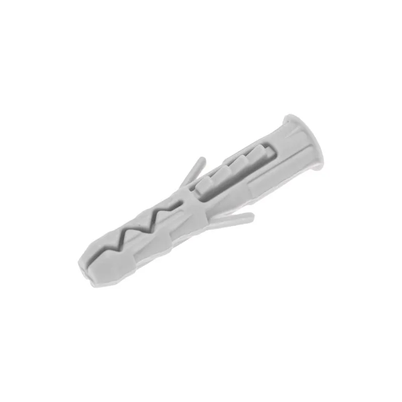 Дюбель распорный 8х50мм, серый, нейлон, пакет (100 шт/уп) KRANZ - Фото 2