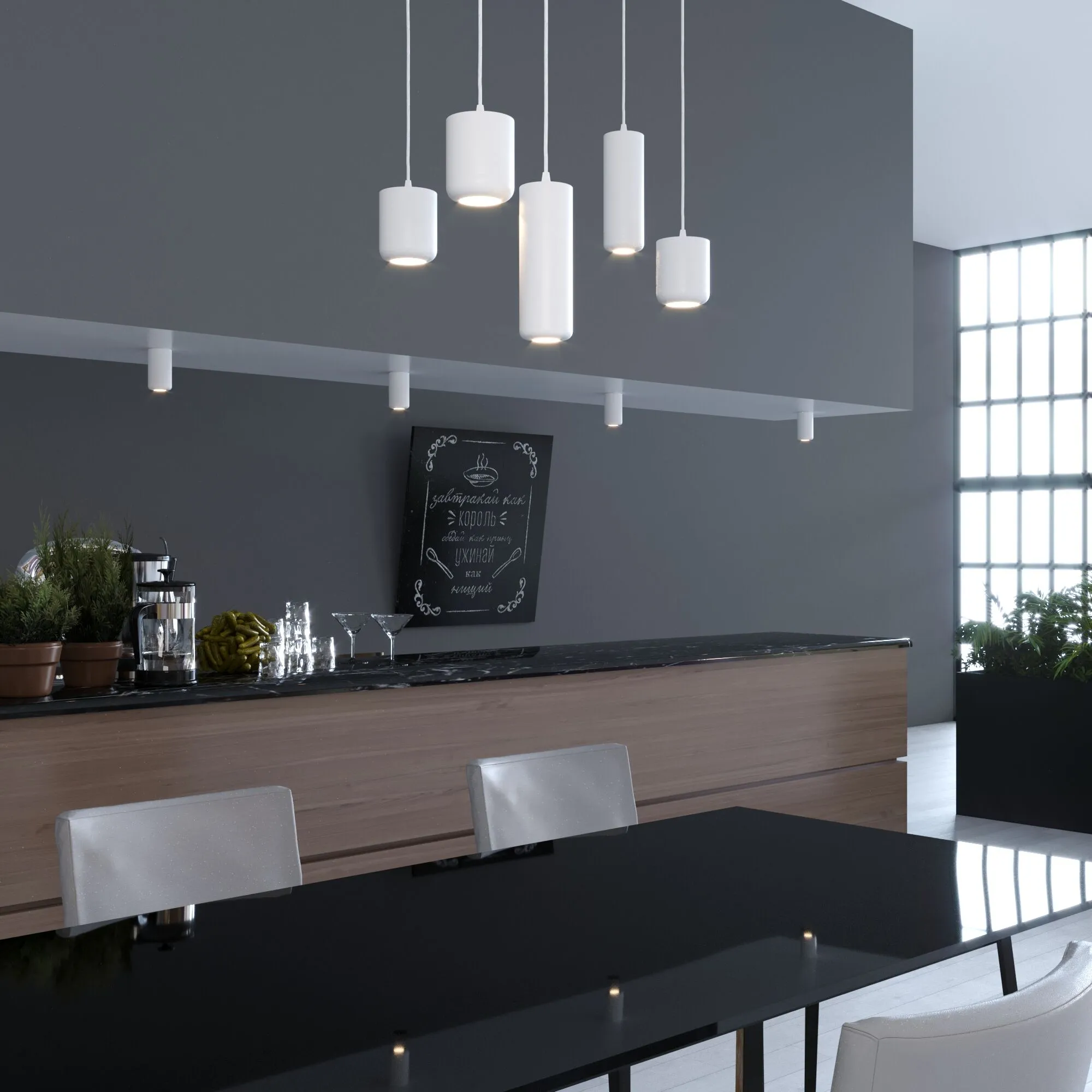 Подвесной светодиодный светильник Onde 10W 4000K белый 50250 LED Elektrostandard - Фото 3