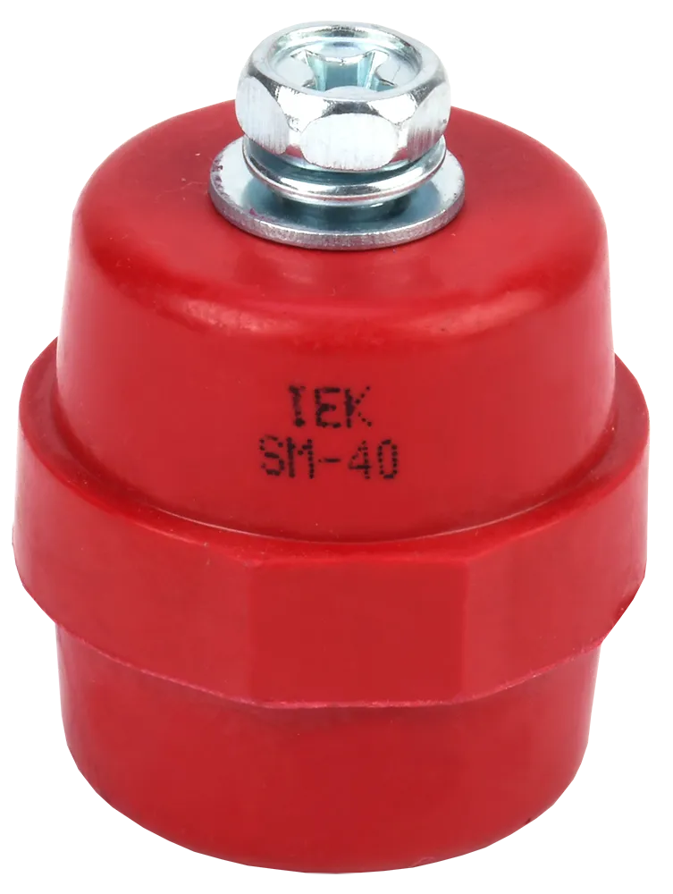 Изолятор SM40 (М8) силовой с болтом IEK