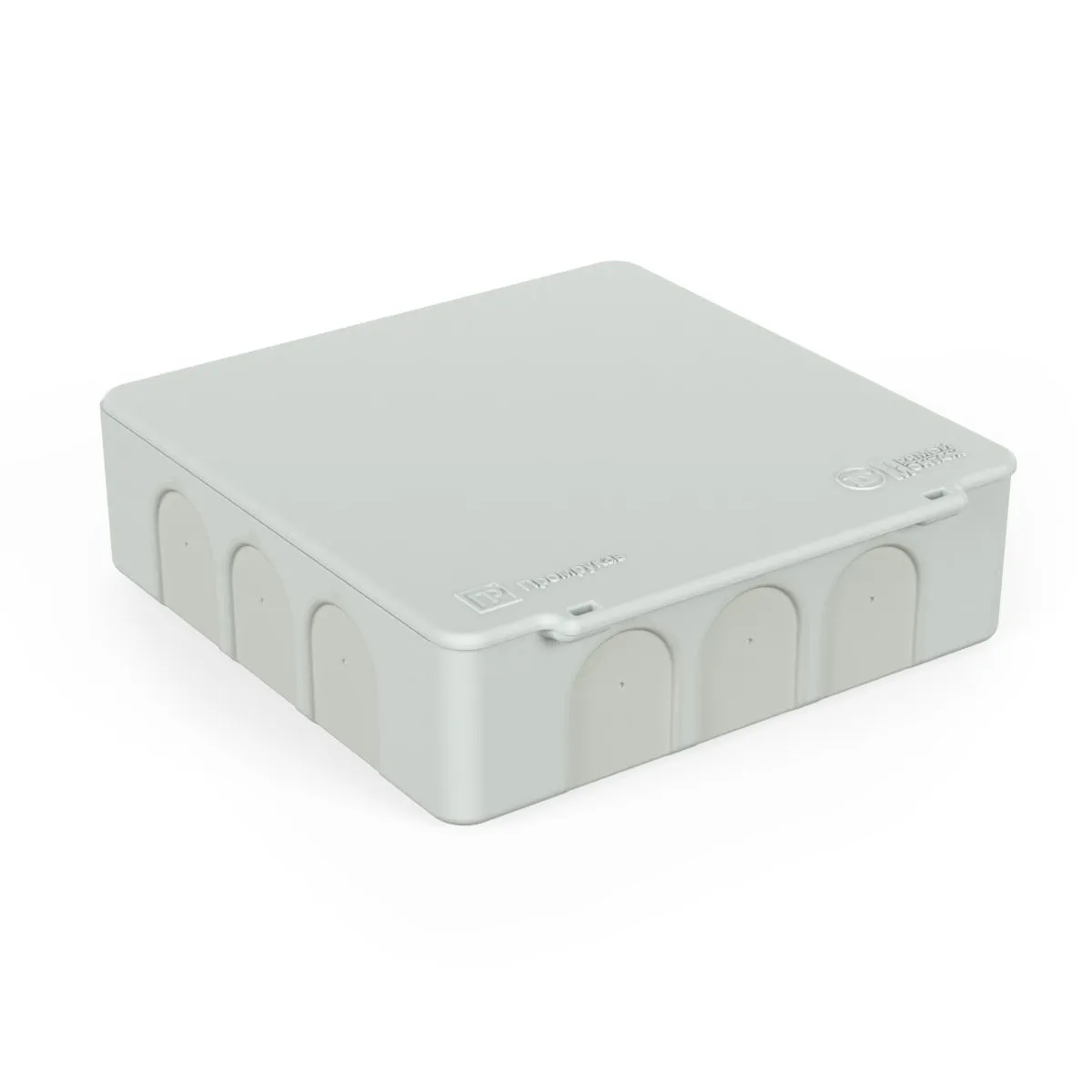 Коробка для прямого монтажа о/п 100х100х30 IP55 безгалогенная (HF) (48 шт/уп) 60-0302 Промрукав 60-0302