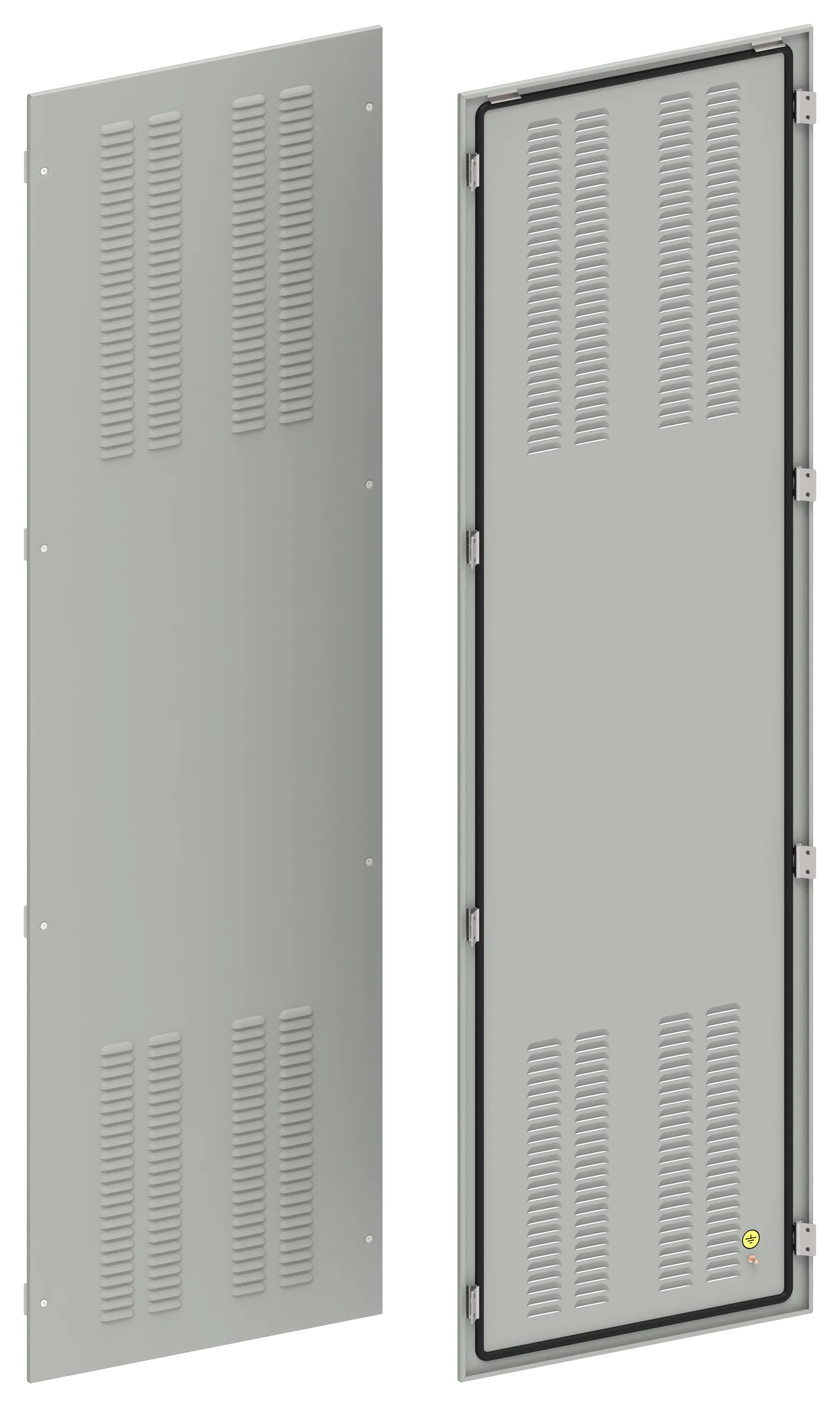 FORMAT Панель задняя вентилируемая 2000х600мм IEK FO-00-PBV-200-060