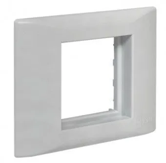 Рамка+суппорт 2 модуля (1 пост) для парапетного кабельного канала EKF C-Line