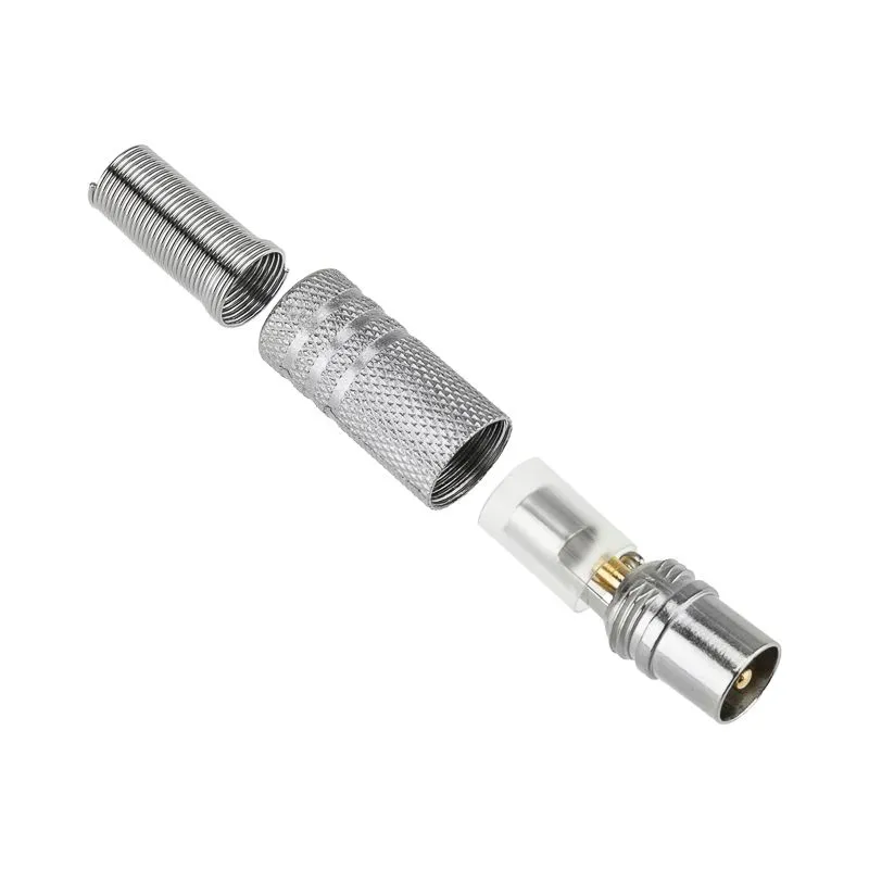 Разъем антенный, штекер TV с пружиной, RG-6, 1 шт. REXANT - Фото 3