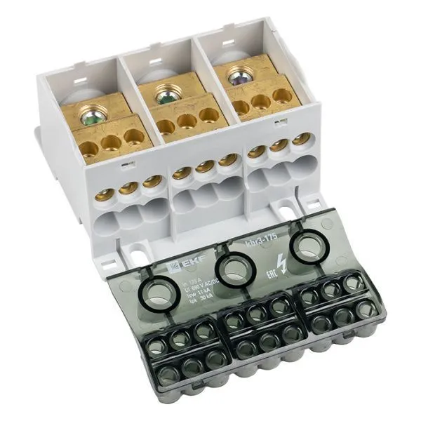 Блок распределительный КБР тройной 175A EKF - Фото 7