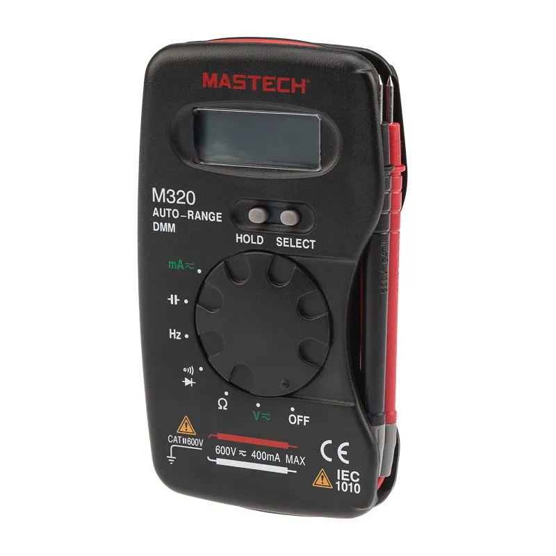 Портативный мультиметр M320 MASTECH - Фото 2