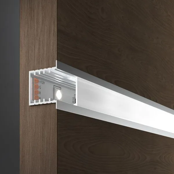 Встраиваемый алюминиевый профиль для LED ленты (под ленту до 12,4mm) LL-2-ALP017 LL-2-ALP017 Elektro