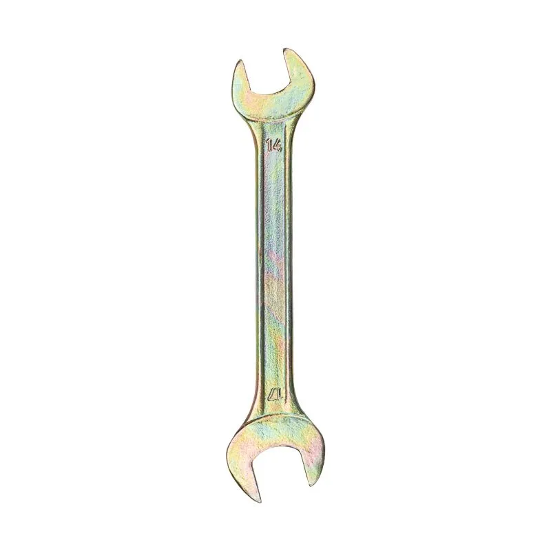 Ключ рожковый 14х17мм, желтый цинк REXANT - Фото 2