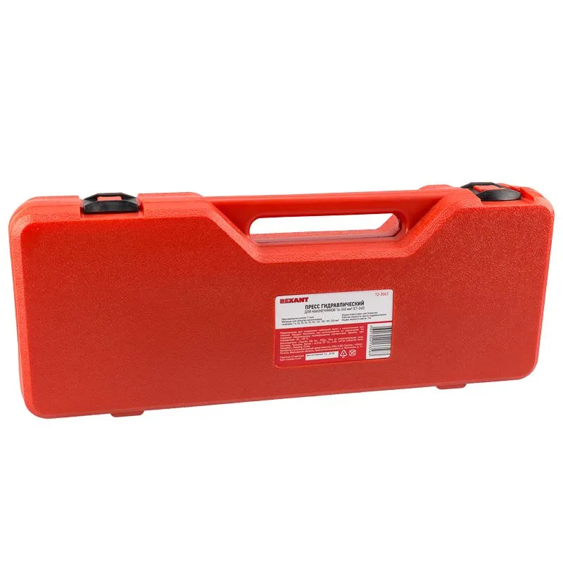 Пресс гидравлический CT-240 для наконечников 16-240мм² REXANT - Фото 3