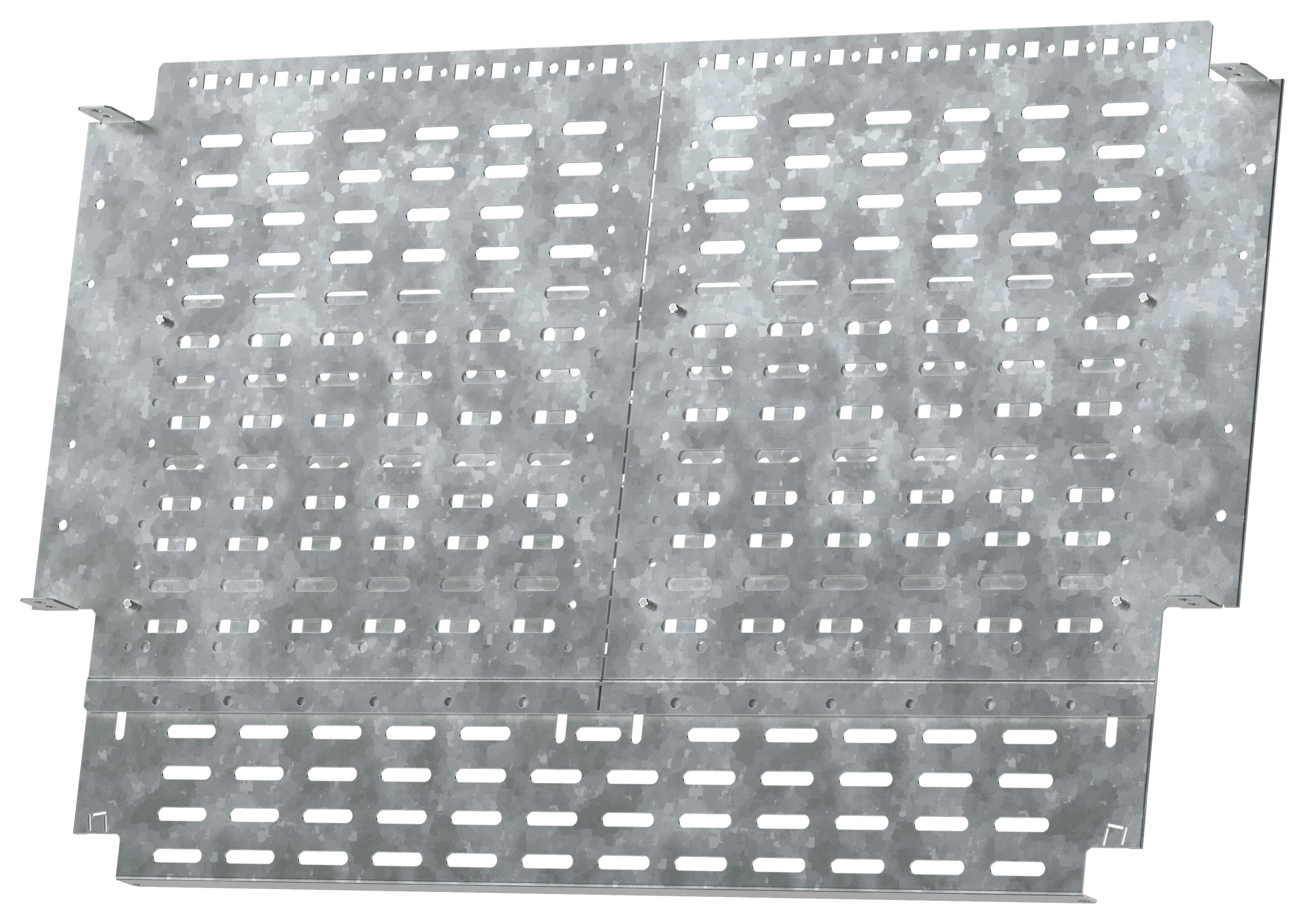 FORMAT Перегородка секционирования монтажной панели задняя горизонтальная 800х400мм в шкаф глубиной 800мм IEK FO-00-SWMP-080-040