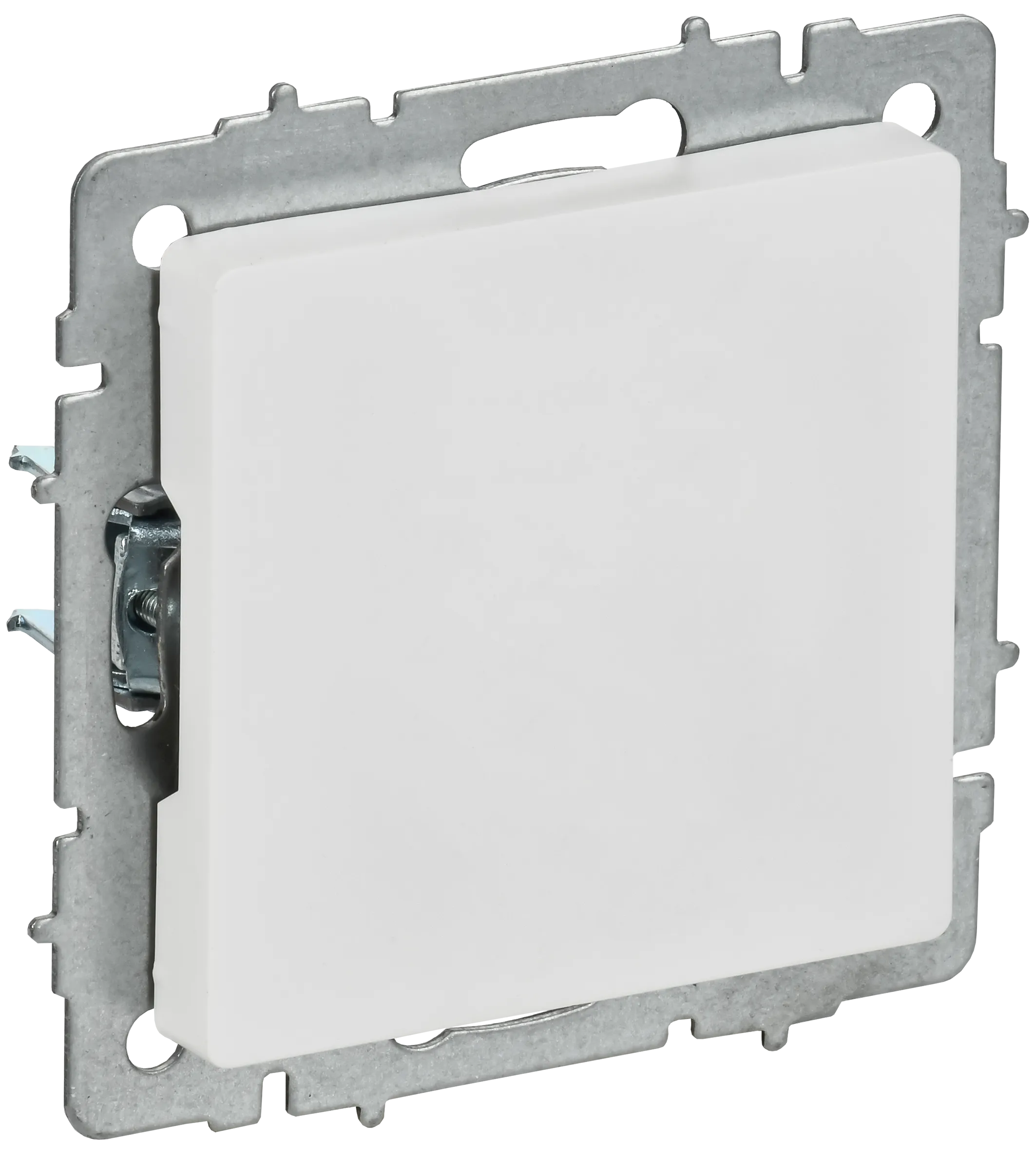 BRITE Заглушка с суппортом МЗ10-БрАБ арктический белый IEK BR-PL10-K91