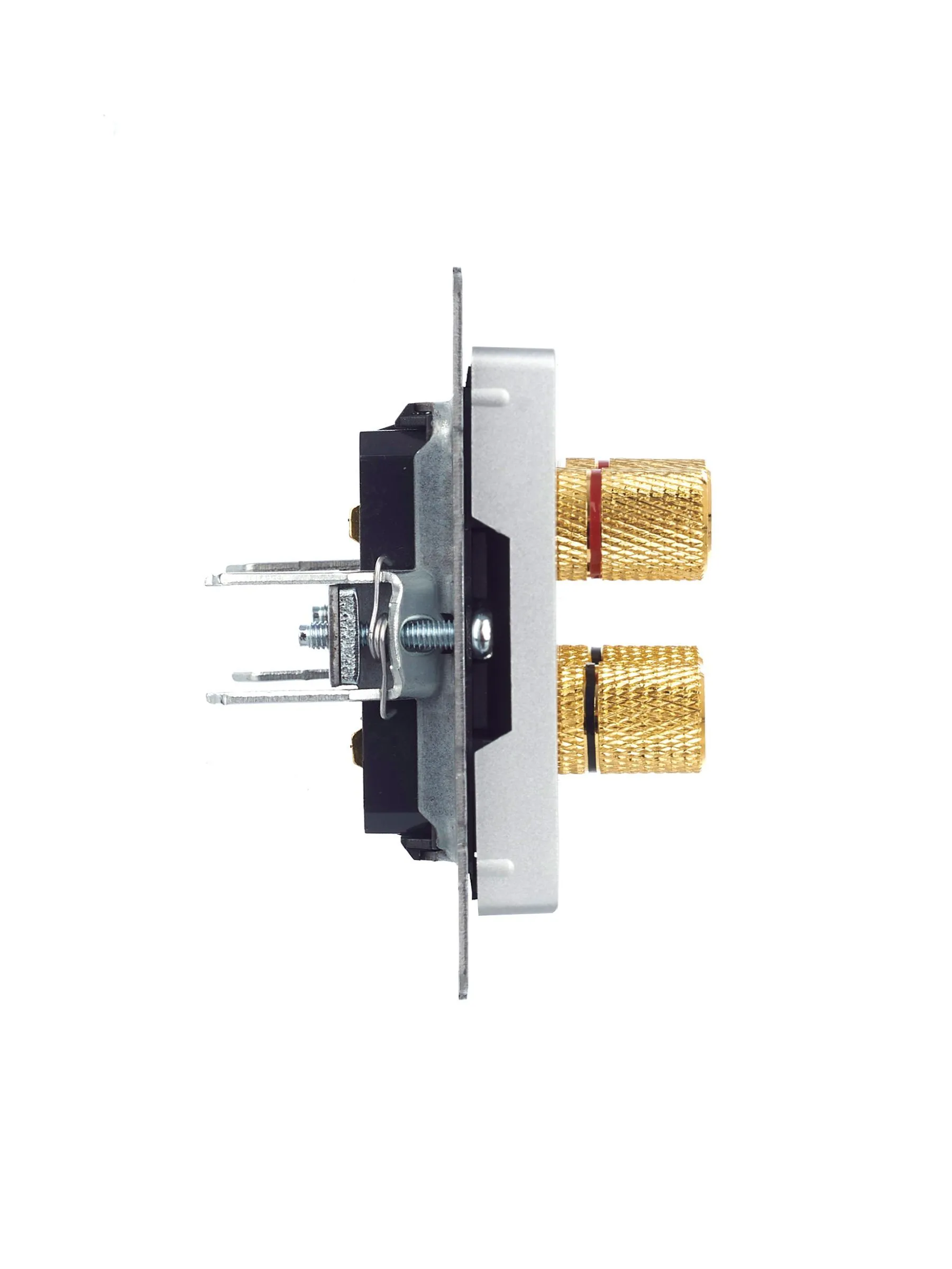 BRITE Аудиорозетка 4-местная РА10-БрА алюминий IEK - Фото 4