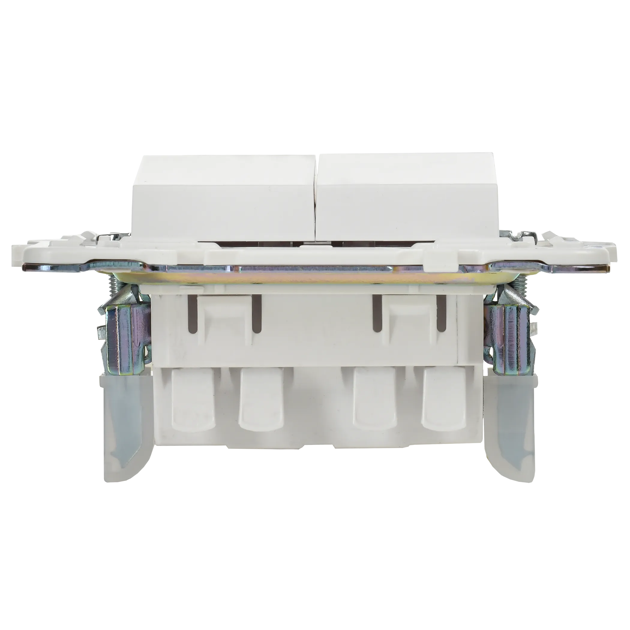 SKANDY Выключатель 2-клавишный проходной 10А SK-V05W арктический белый IEK - Фото 7