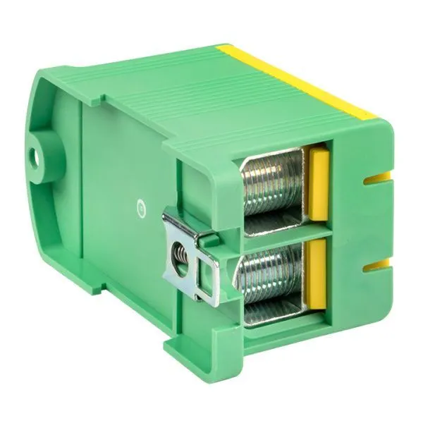 Клемма двойная КСВ 35-150 желто-зеленая EKF - Фото 14