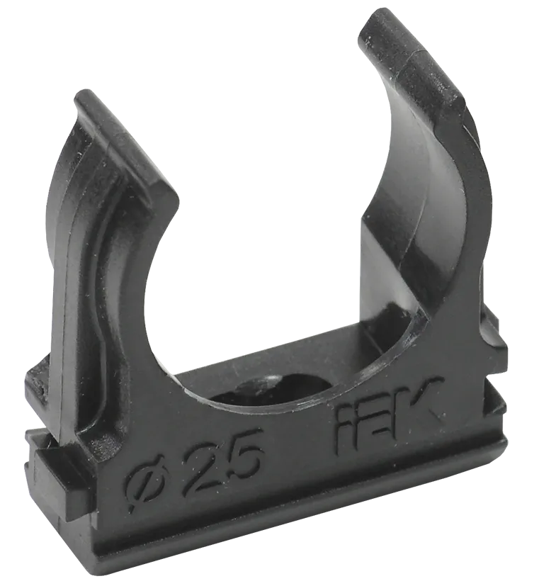 ELASTA Держатель с защелкой CF25 черный IEK