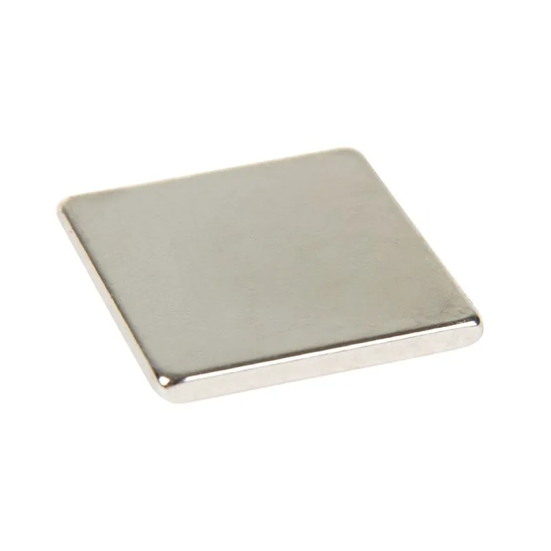 Неодимовый магнит прямоугольник 10х10х1 мм сцепление 0,6 кг (Упаковка 10 шт) Rexant