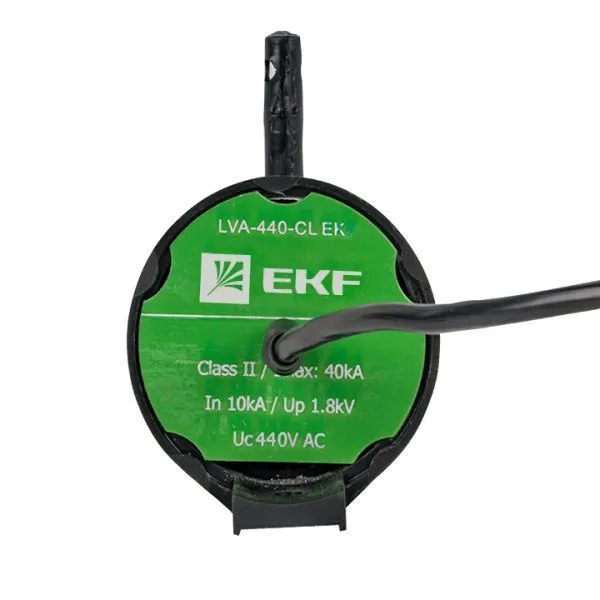 Ограничитель перенапряжения LVA-440B-CL (Uраб - 440 В) EKF - Фото 2