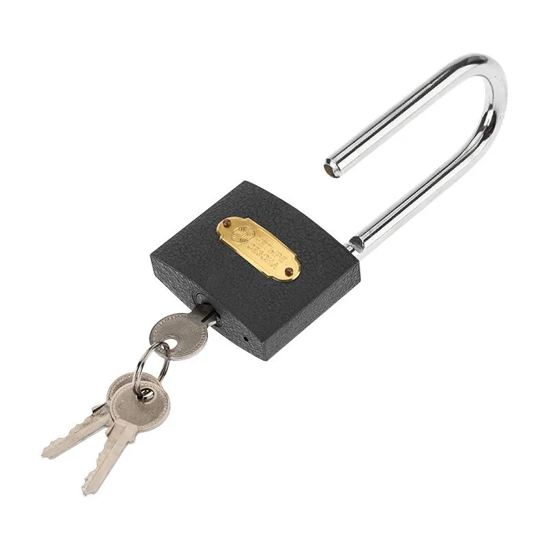 Замок навесной серия «Чугун» 60 мм длинная дужка ЧЕТЫРЕ СЕЗОНА - Фото 4