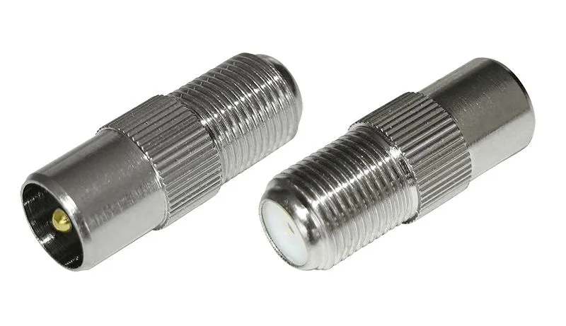 Переходник гнездо F – штекер TV REXANT