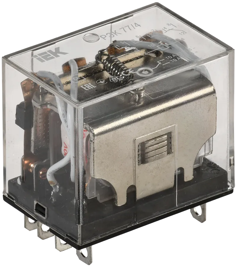 Реле РЭК77/4(LY4) 10А 220В AC IEK