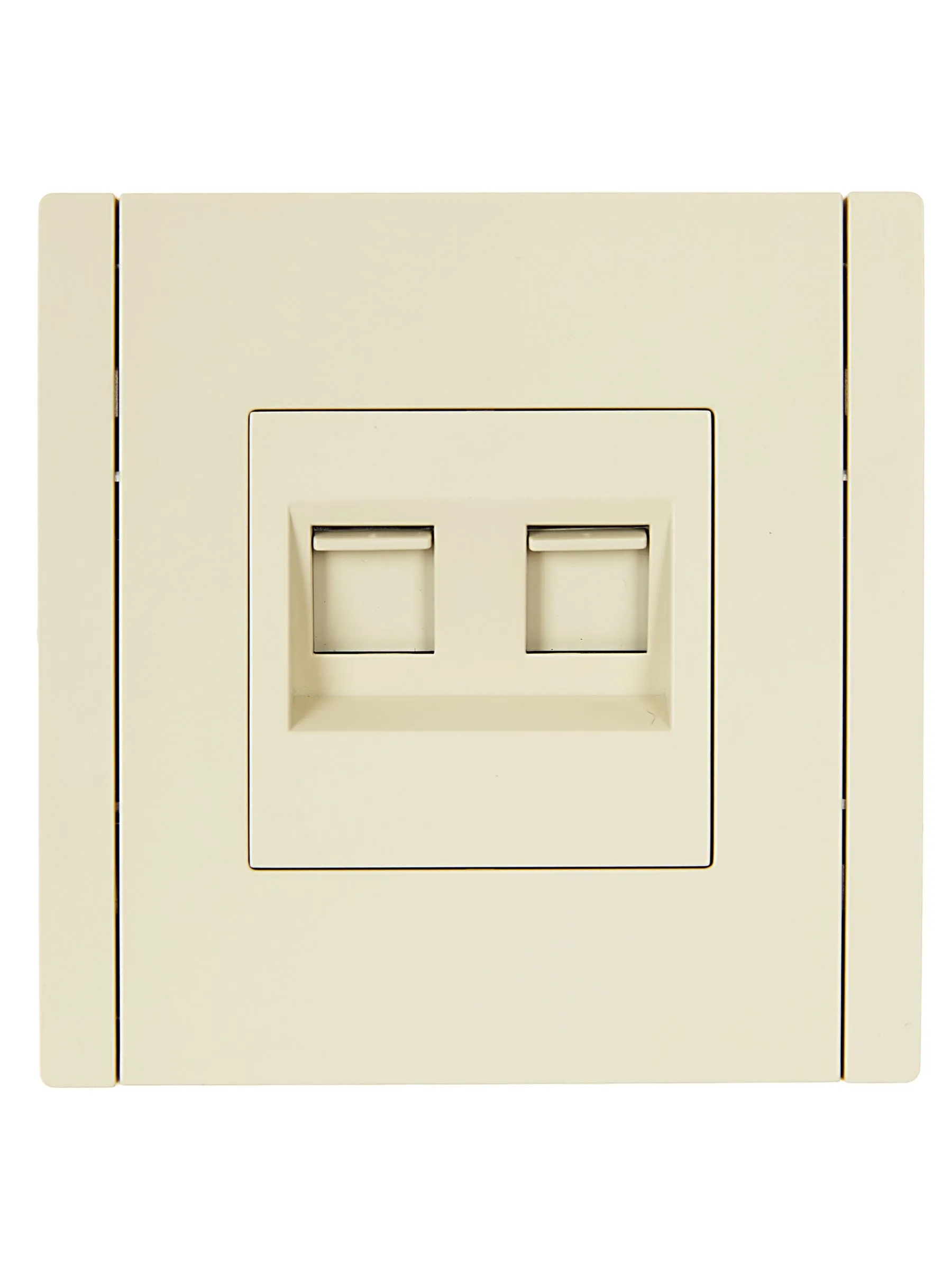 FORTE&PIANO Розетка компьютерная двойная RJ45 кат.5E FP433 ваниль IEK - Фото 5