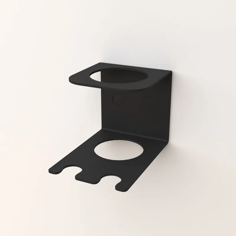 Держатель для хранения электрических зубных щеток и насадок, монтаж без сверления, черный REXANT - Фото 2