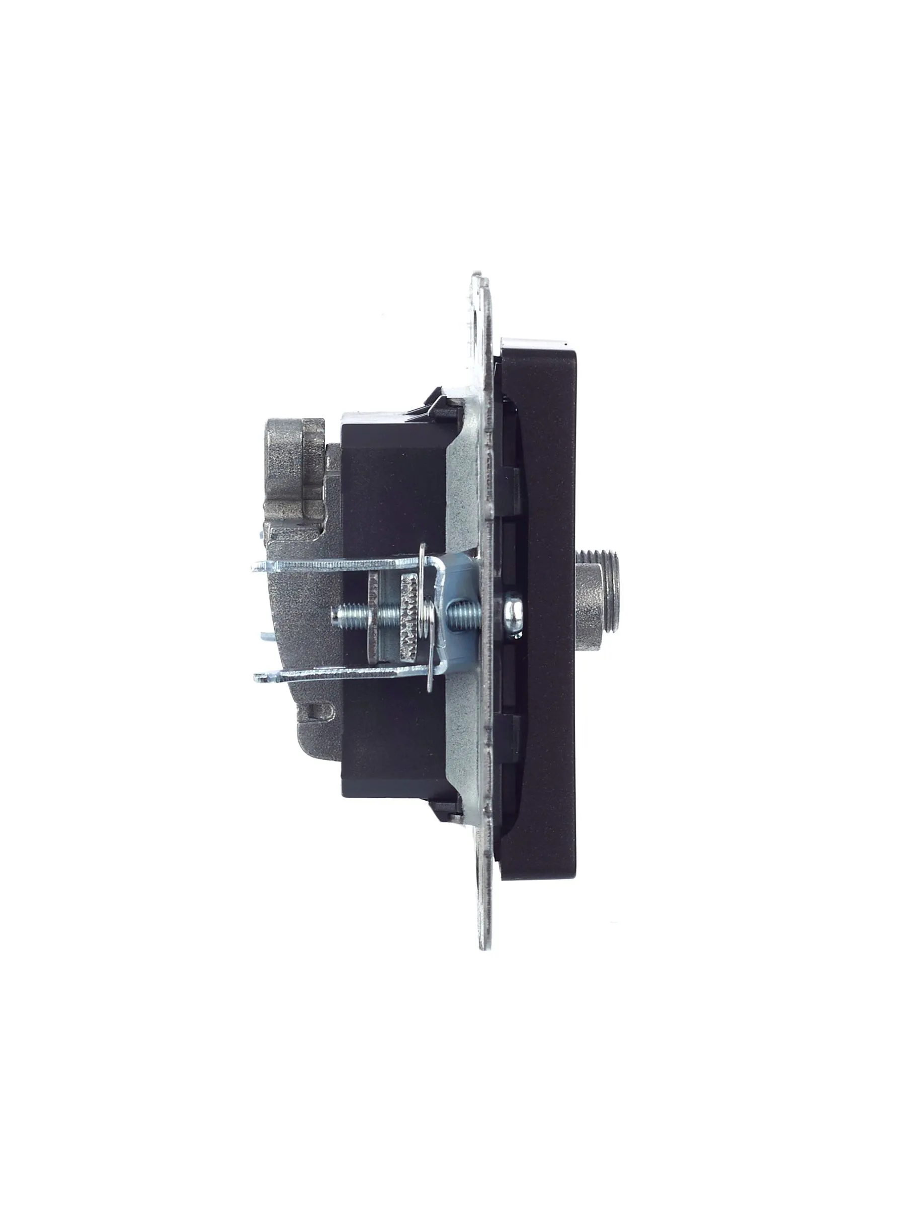 BRITE Розетка двойная TV+SAT РТВ/РСп12-БрЧ черный IEK - Фото 4