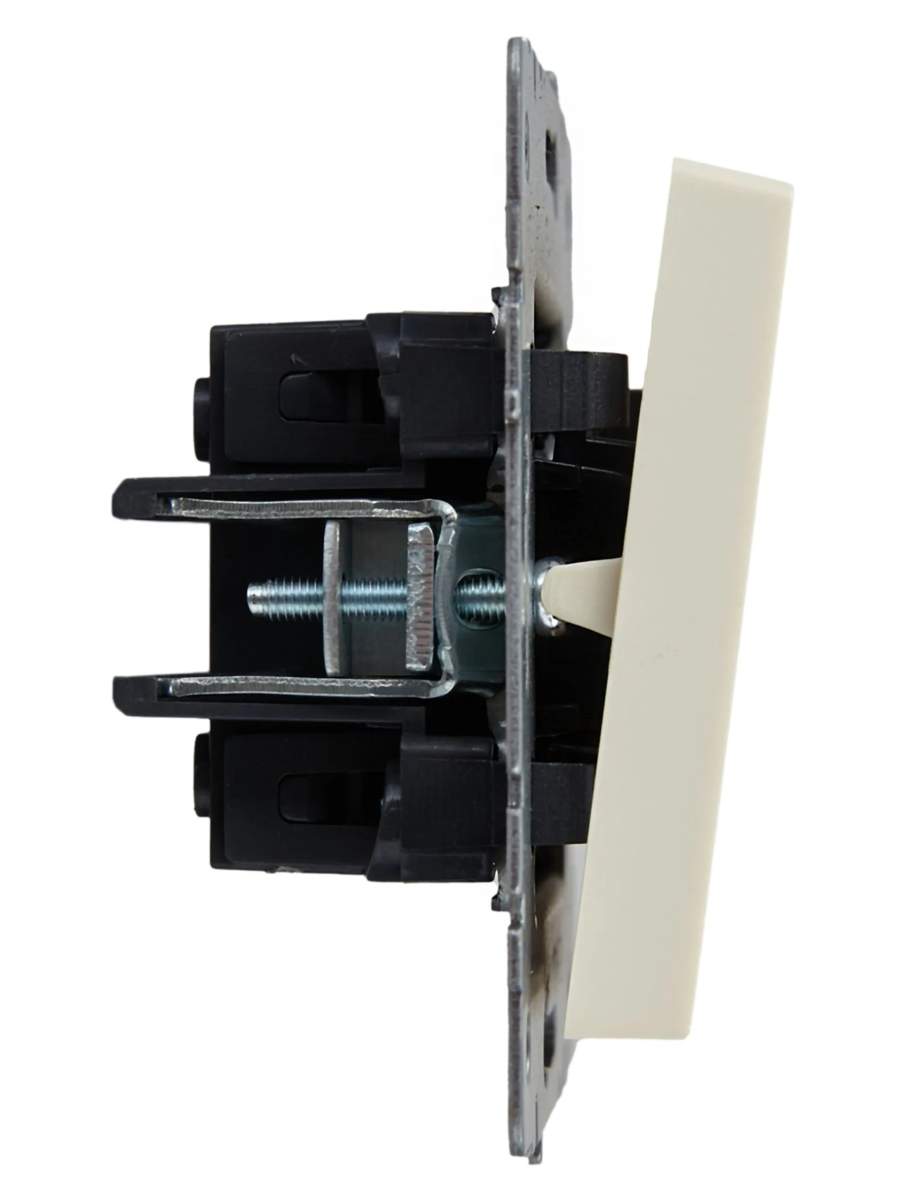 BRITE Выключатель жалюзи 10А ВС10-1-5-БрКр бежевый IEK - Фото 2