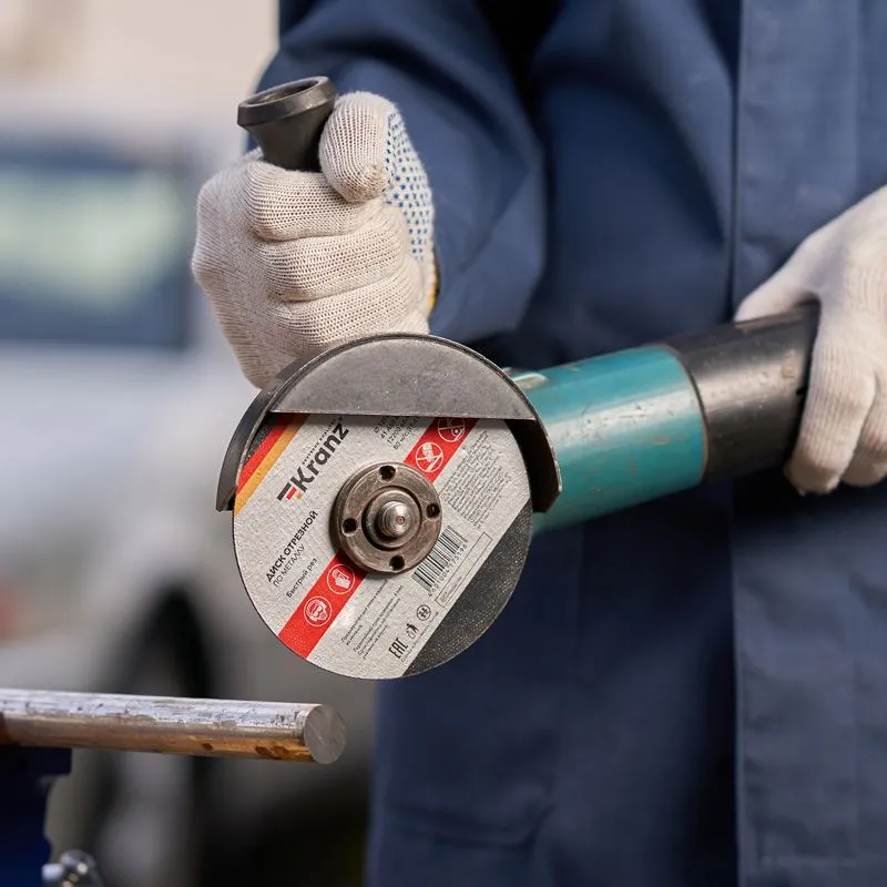 Диск отрезной по металлу 125х1,0х22,23мм KRANZ - Фото 4