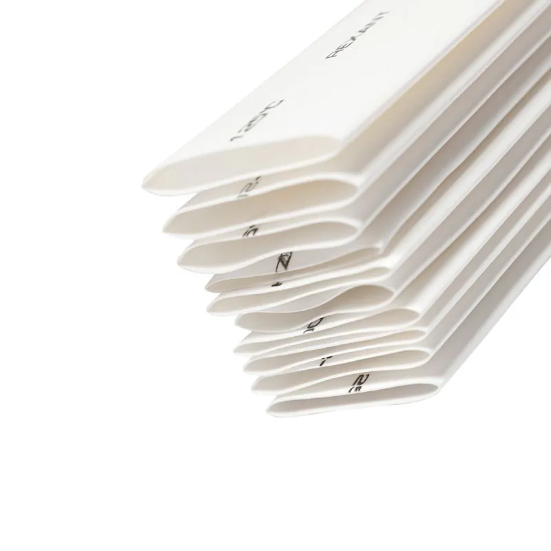 Трубка термоусаживаемая ТУТ нг 35,0/17,5мм, белая, упаковка 10 шт. по 1м REXANT - Фото 4