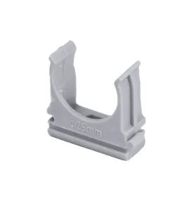 Крепеж-клипса Ø 25 цвета: серый (100шт/уп) DEKRON GX4003