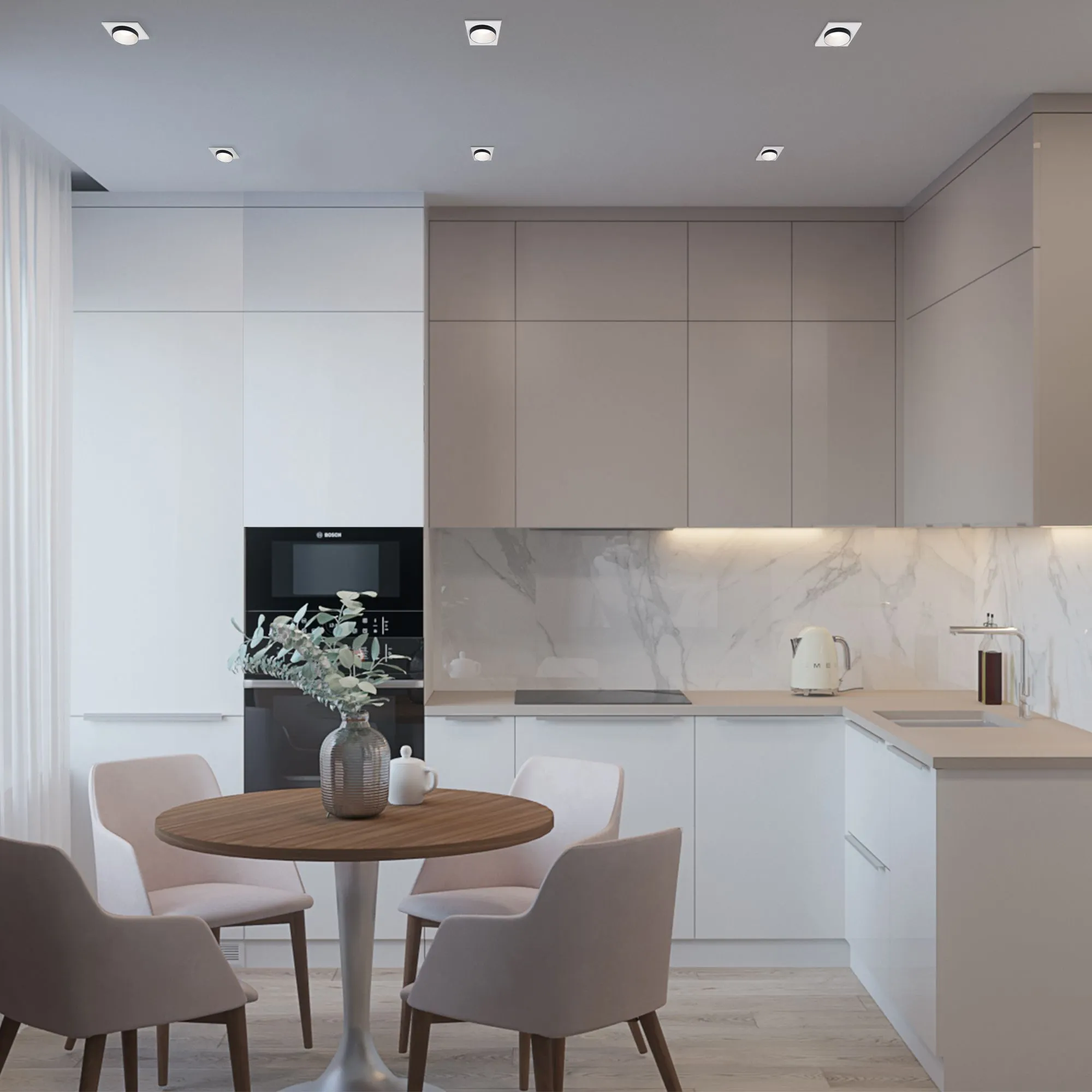 Светильник точечный 116 MR16 белый/черный Elektrostandard - Фото 4