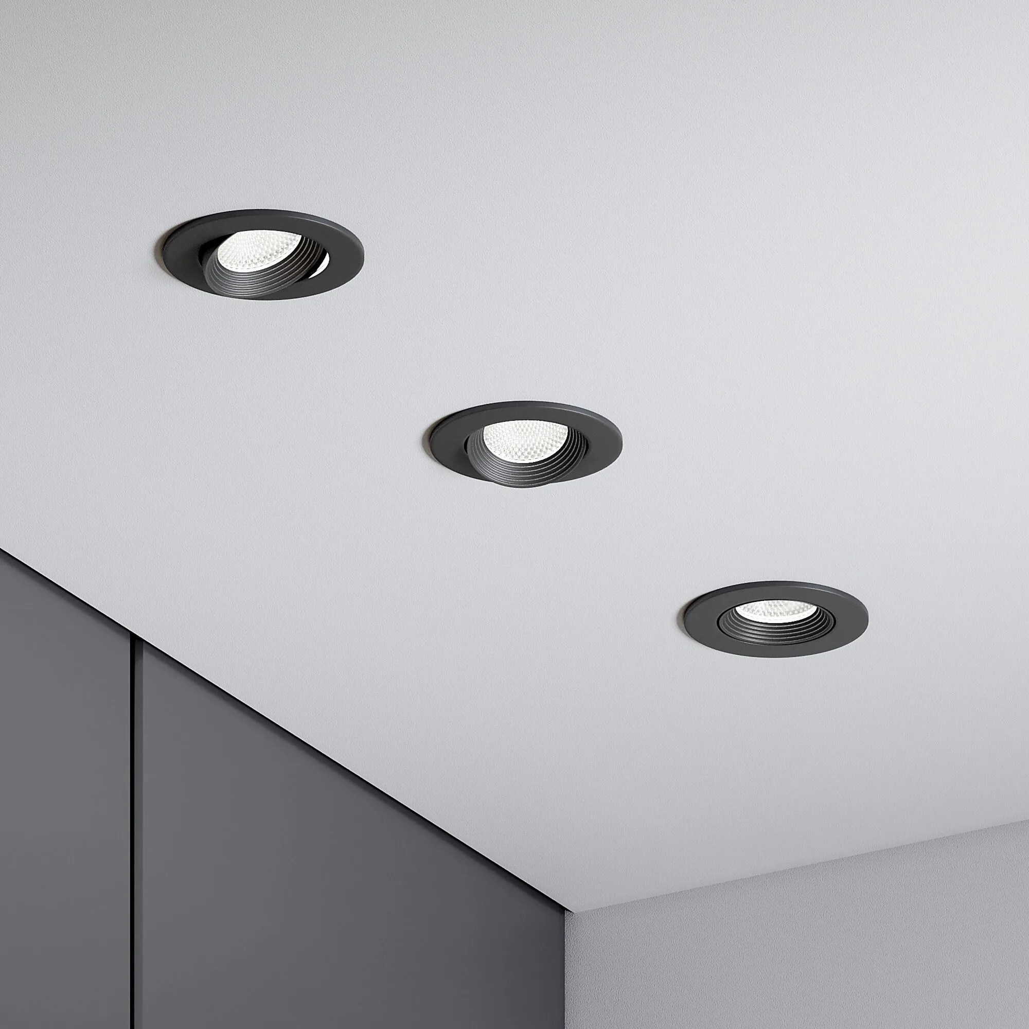 Светильник встраиваемый светодиодный Even черный 25094/LED Elektrostandard - Фото 5