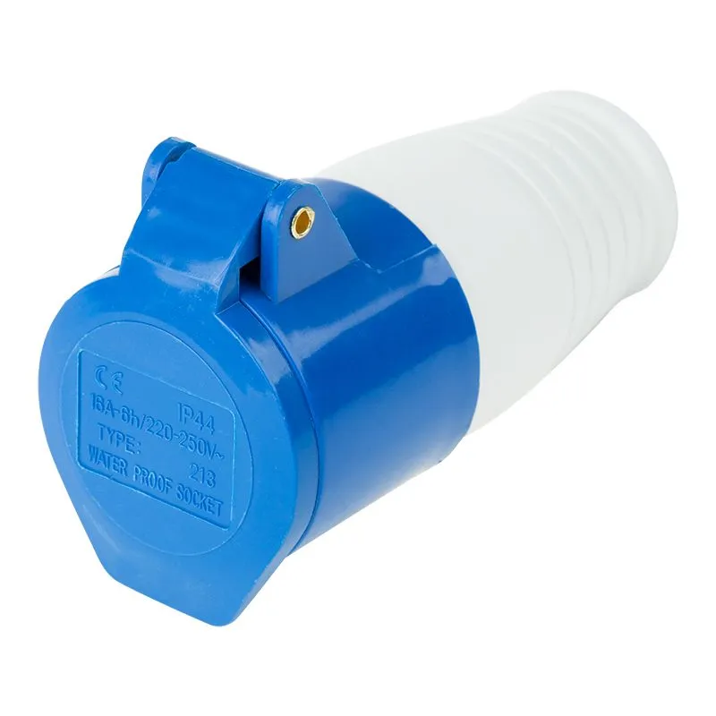 Розетка 213 переносная 2Р+РЕ 16А 220В IP44 REXANT - Фото 2