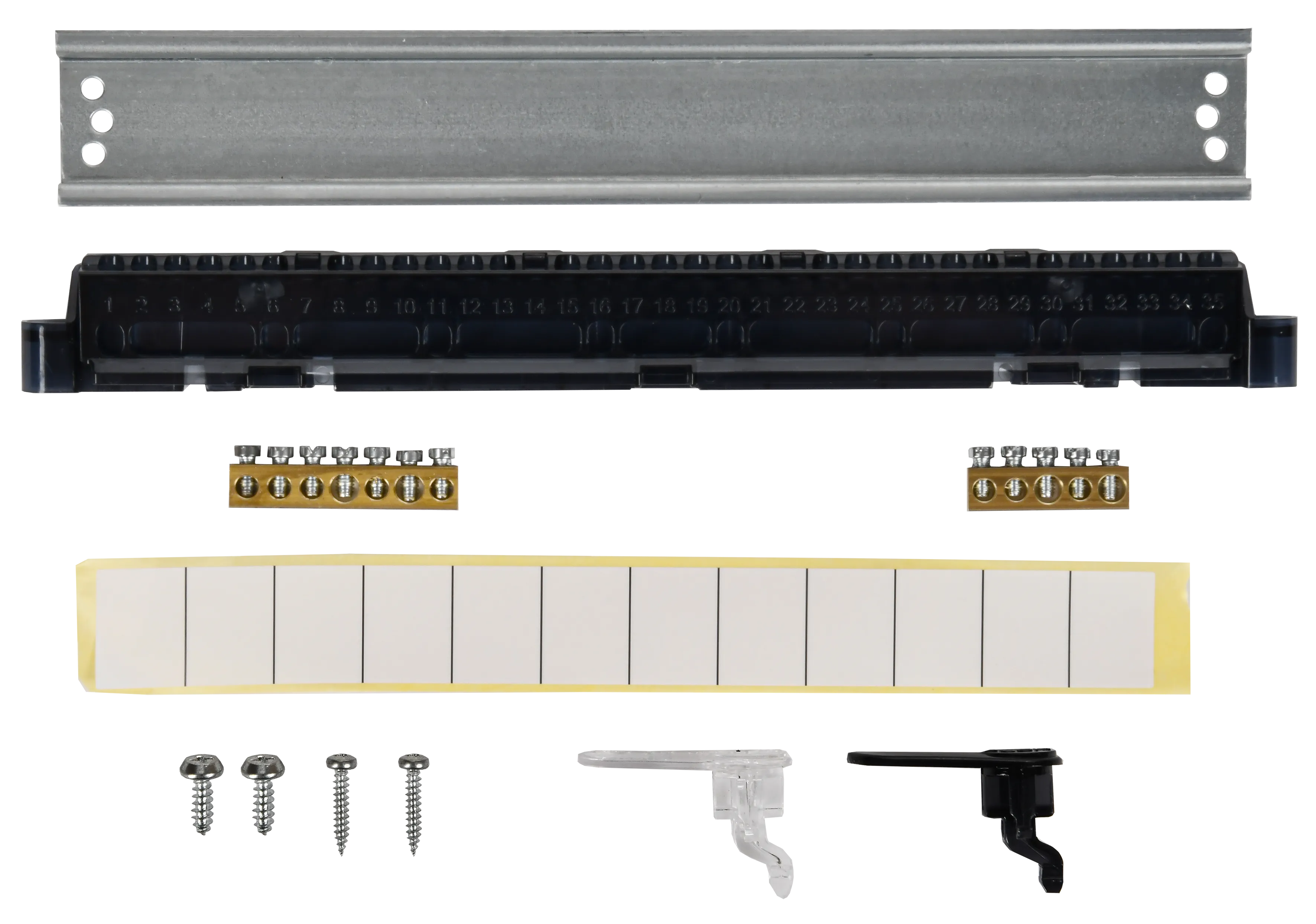 UNION Compact Корпус пластиковый ЩРВ-П-12 IP41 черная прозрачная дверь IEK - Фото 4