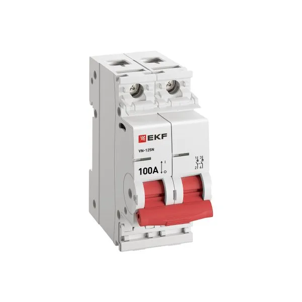 Выкл. нагрузки ВН-125N 2P 100А PROXIMA EKF - Фото 3