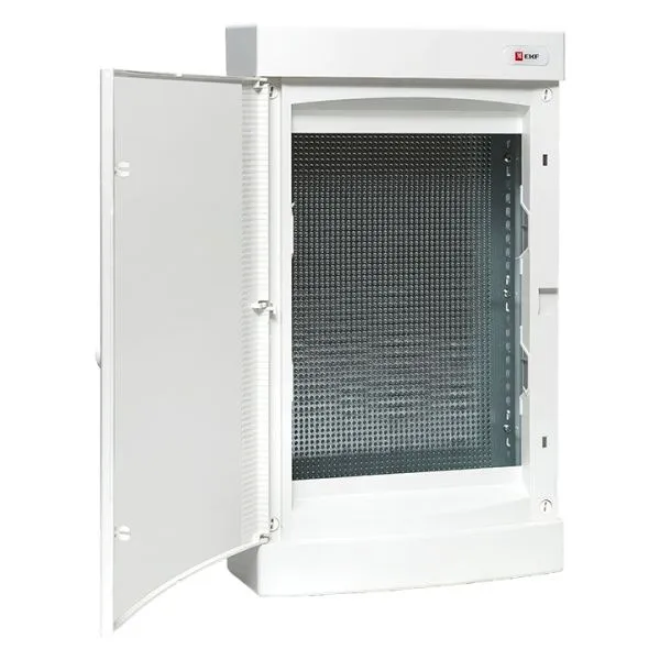 Щит слаботочный навесной "Unix" белая дверь 3 габарит 485x287x112 IP40 - Фото 11