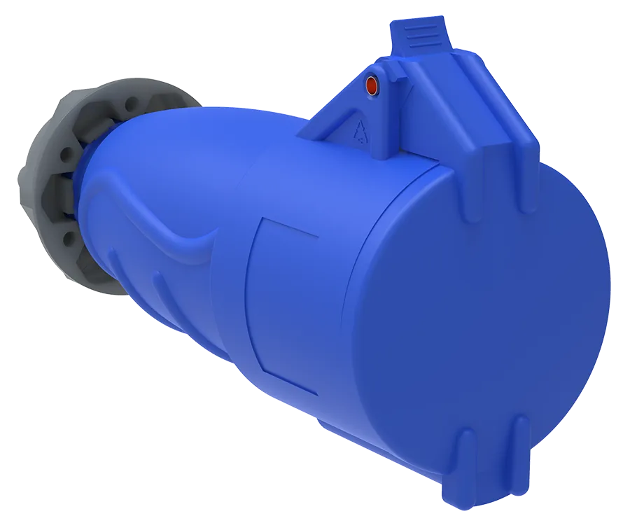 MAGNUM Розетка переносная ССИ-213 16А-6ч/200-250В 2P+PE IP44 IEK