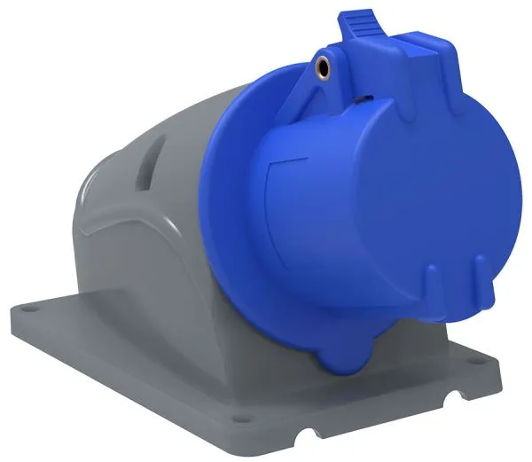 MAGNUM Розетка стационарная ССИ-113 16А-6ч/200-250В 2P+PE IP44 IEK PSN11-016-3