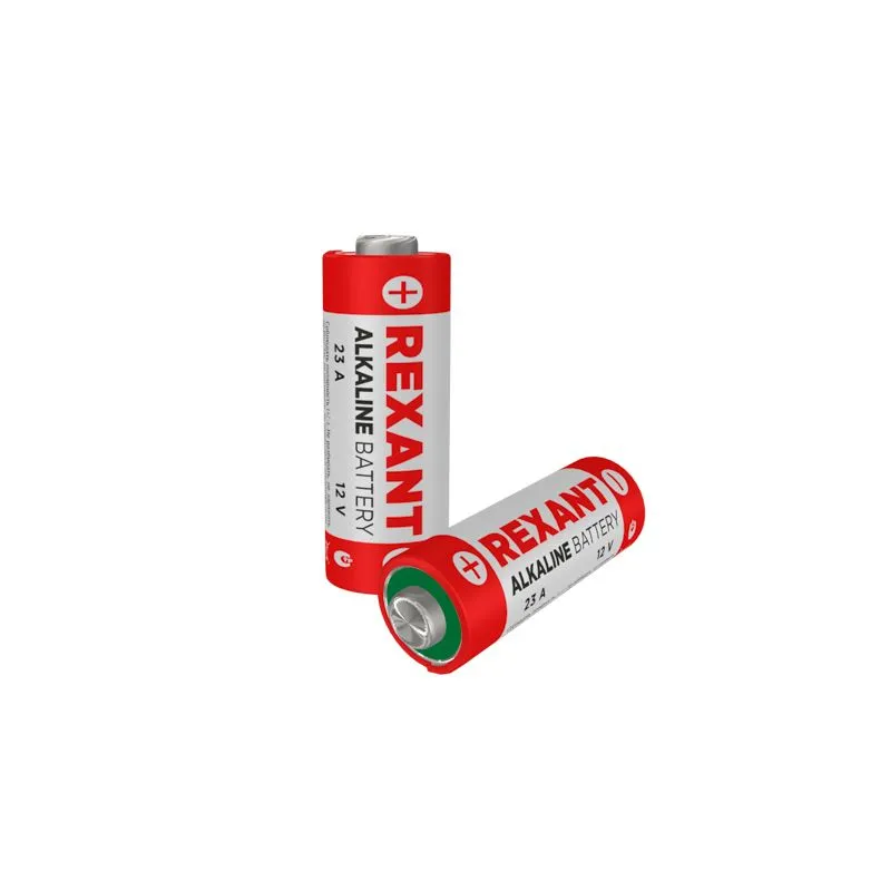 Батарейка высоковольтная A23, 12В, 1 шт, блистер REXANT - Фото 3
