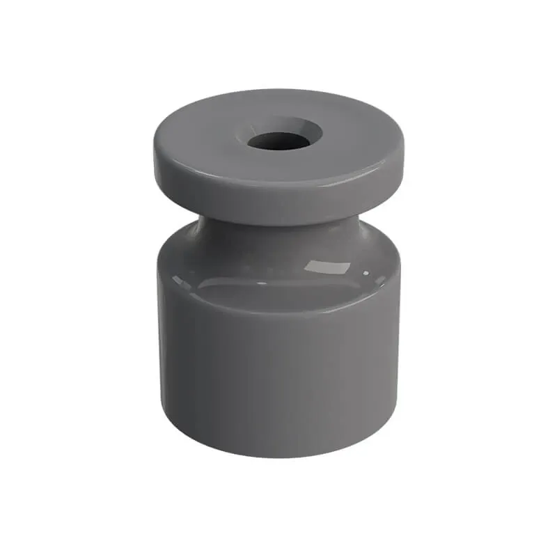 Изолятор пластиковый для наружного монтажа витой электропроводки, D20х24мм, цвет -серый