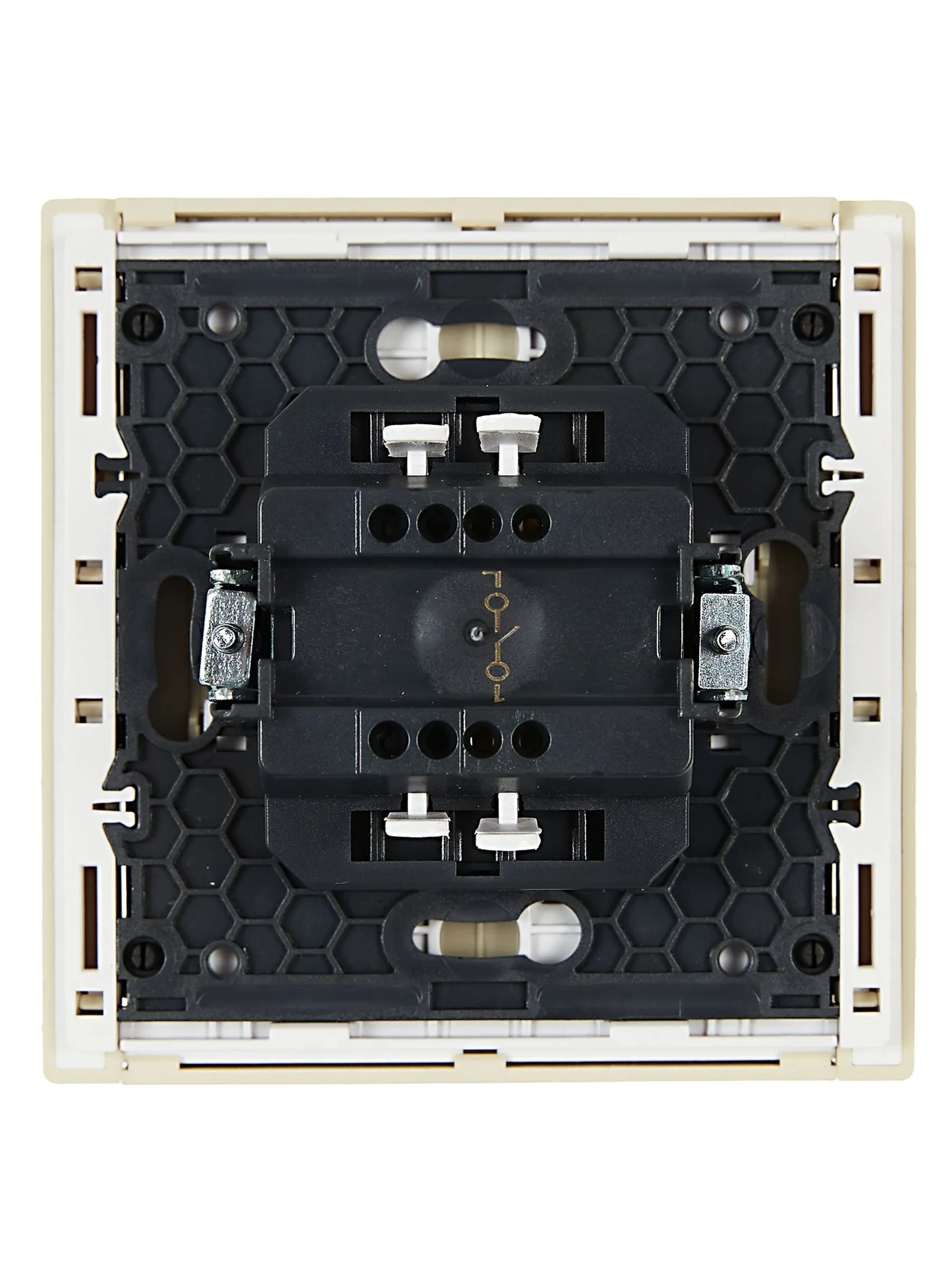 FORTE&PIANO Выключатель 1-клавишный 10А FP401 ваниль IEK - Фото 3