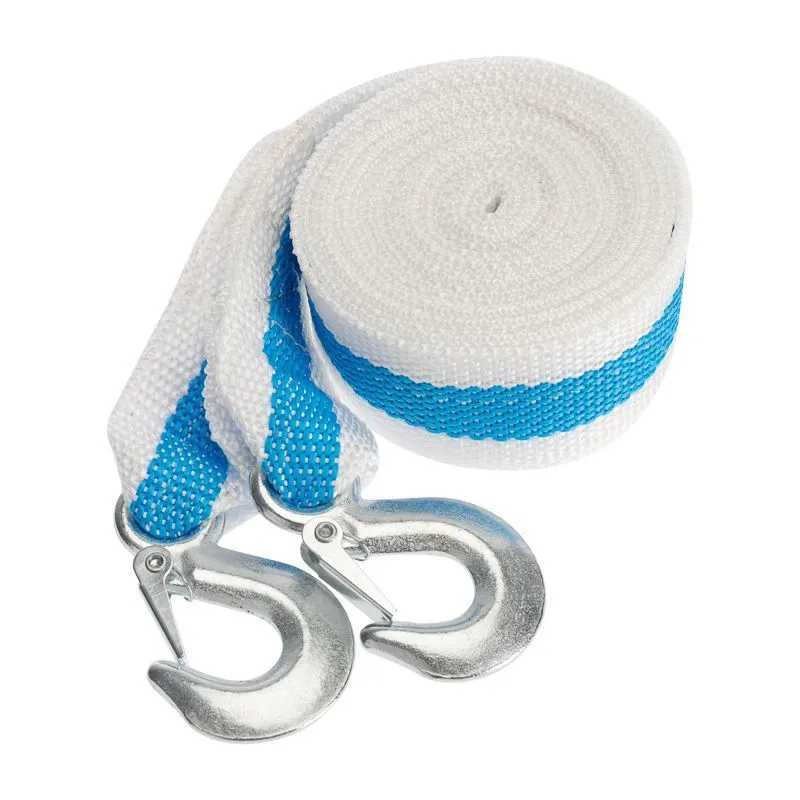 Трос буксировочный 7т, 5м, с двумя крюками, в чехле REXANT 80-0229