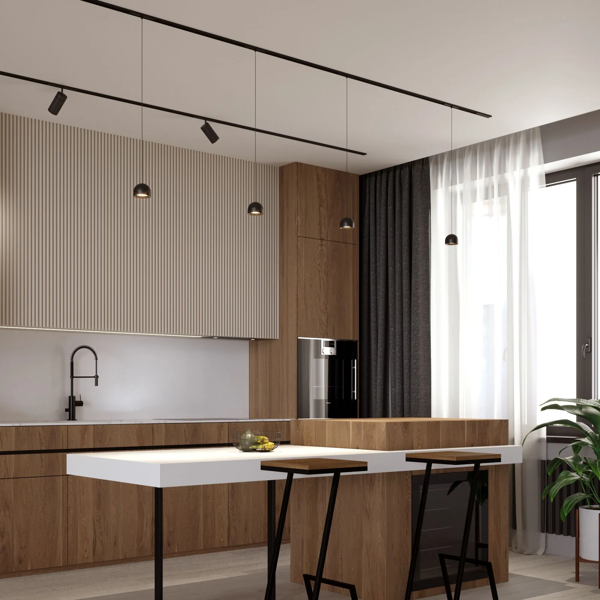 Slim Magnetic Трековый светильник 8W 4000K Uno (черный) 85126/01 Elektrostandard - Фото 5