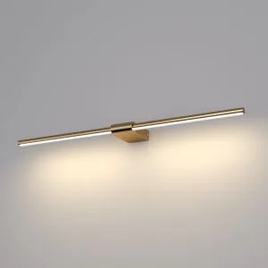 Светильник настенный светодиодный Luar 40125/LED латунь Elektrostandard a062893