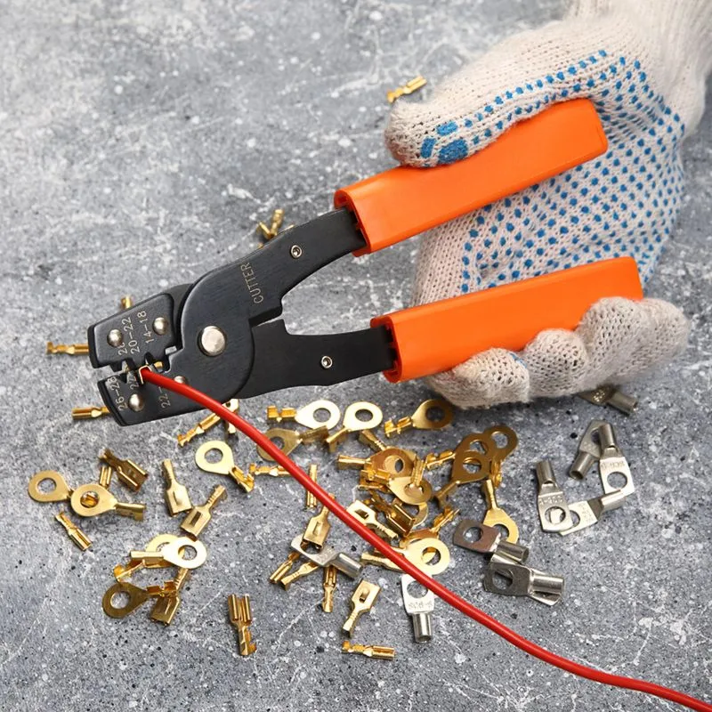 Кримпер HT-202A для обжима автоклемм 0,35-6,0мм² PROconnect - Фото 2