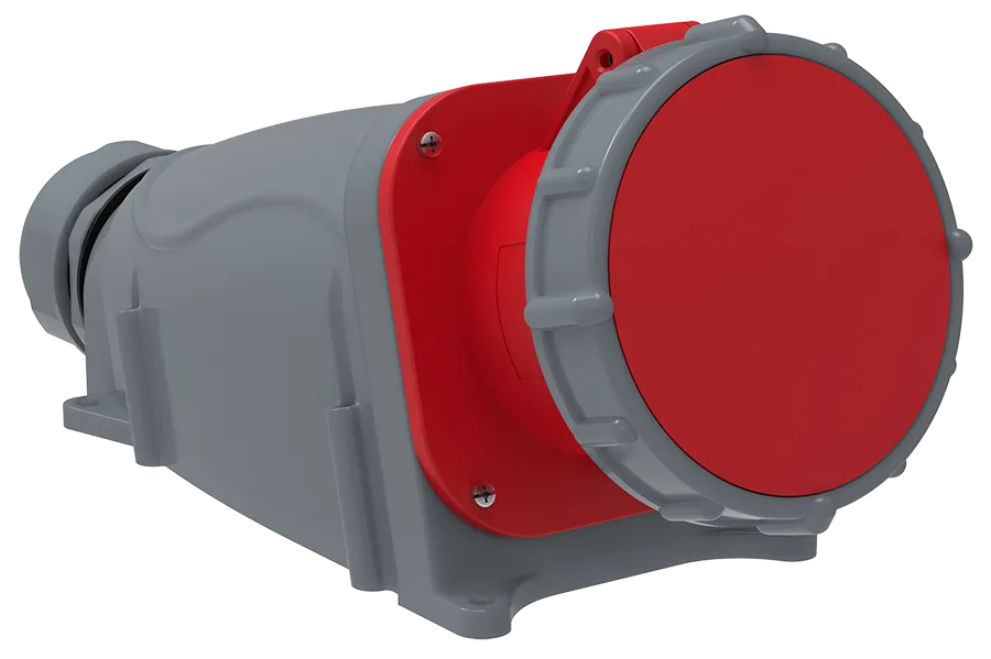 MAGNUM Розетка стационарная ССИ-135 63А-6ч/200/346-240/415В 3P+PE+N IP67 IEK