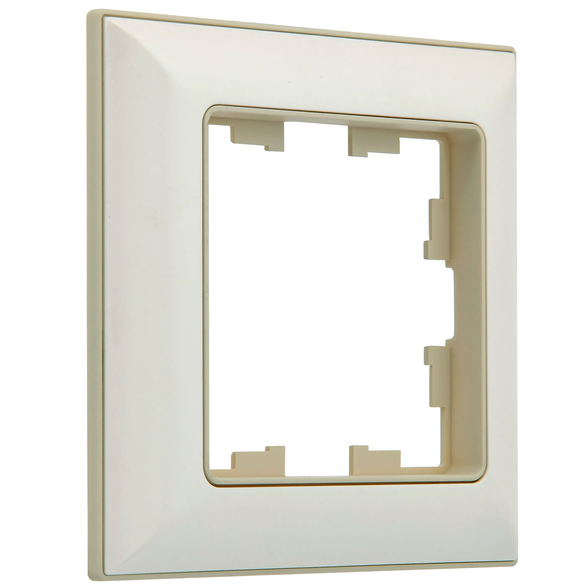 BRITE Рамка 1-местная РУ-1-Бр бежевый/жемчужный IEK - Фото 4