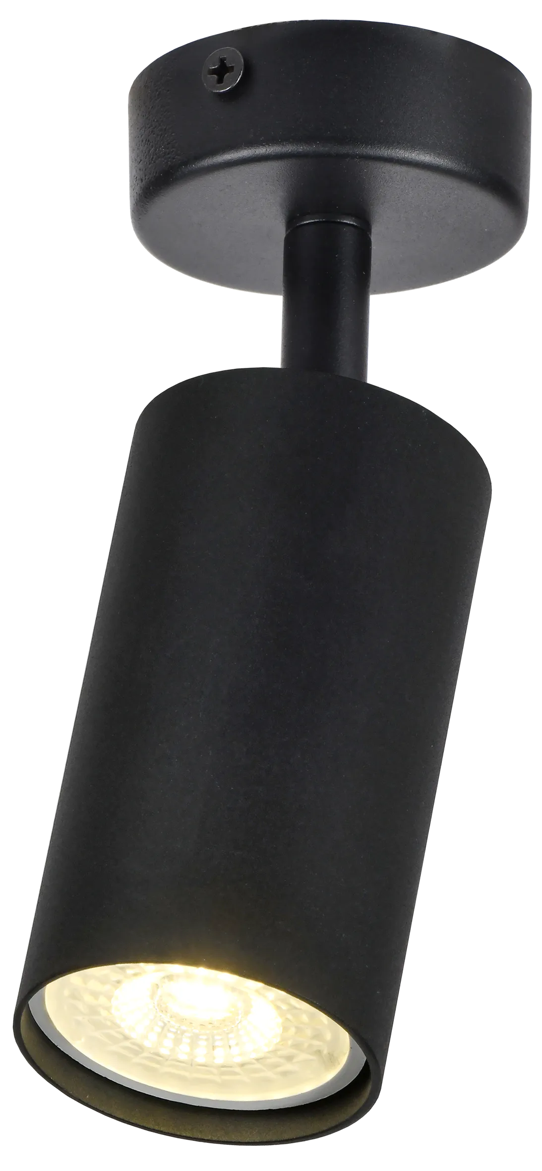 LIGHTING Светильник 4002 накладной настено-потолочный под лампу GU10 черный IEK - Фото 5
