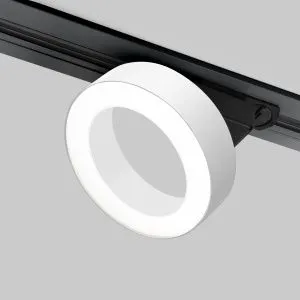 Светильник светодиодный трековый для однофазного шинопровода Spila белый 12W 4200K 85079/01 Elektros a056373